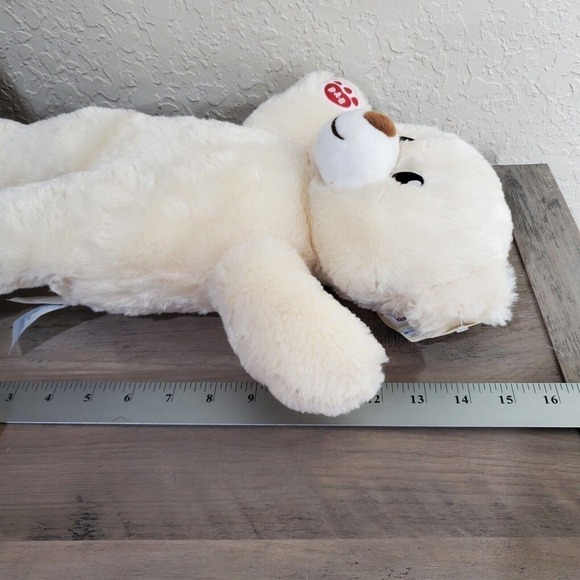 Build-a-Bear BAB National Teddy Bear Day 2019 Plush Bear Red Accents 15 inch - Picture 8 of 8